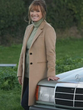 Harry Wild Jane Seymour Trench Coat