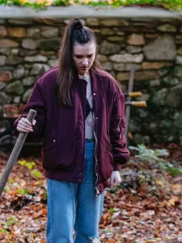 Harry Wild Lola Wild Maroon Jacket