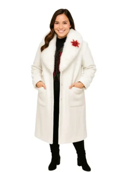 Haul Out The Holly Melissa Peterman Coat