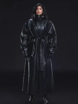 Kylie Jenner Black Coat