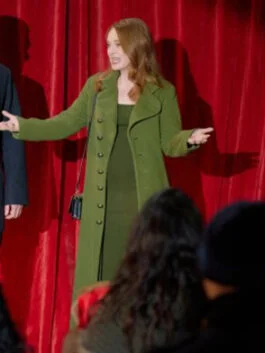 Our Christmas Mural Alex Paxton-Beesley Green Coat