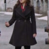 A Merry Scottish Christmas Lacey Chabert Black Coat