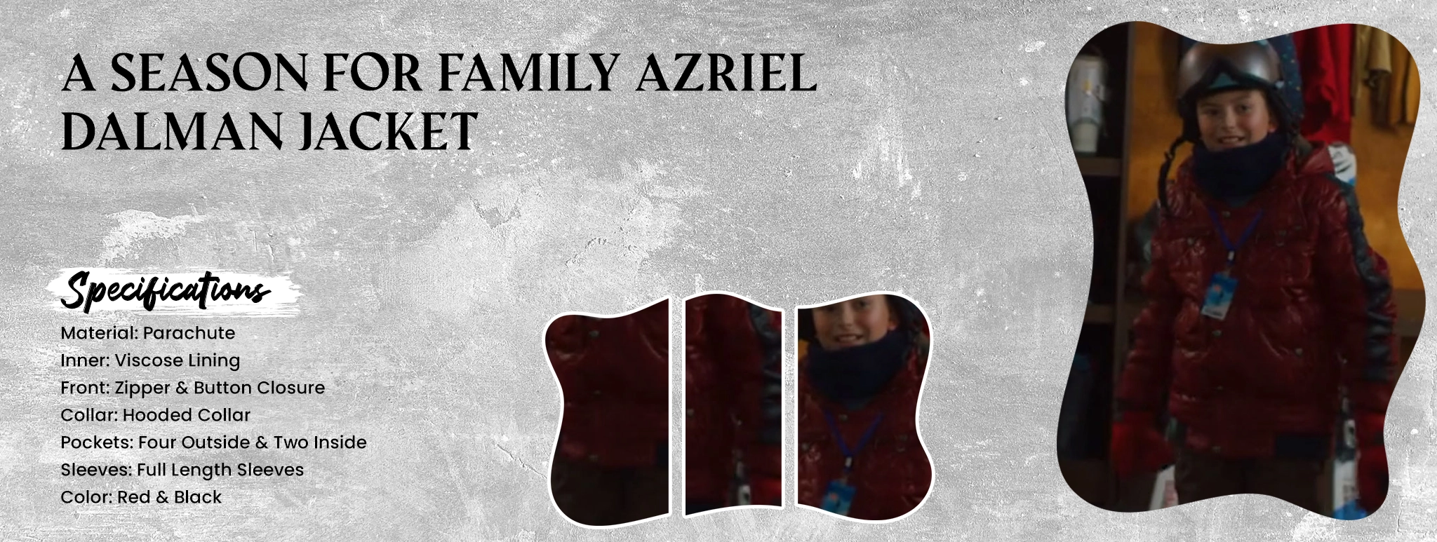 A Season For Family Azriel Dalman Jacket