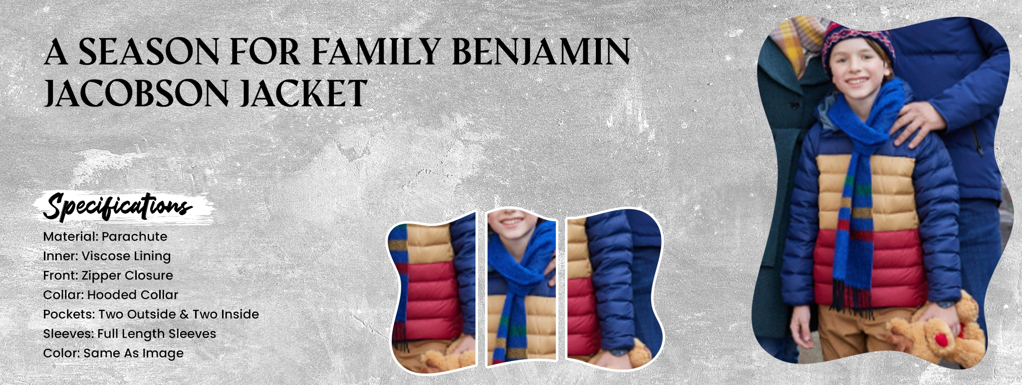 A Season For Family Benjamin Jacobson Jacket