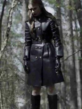 Inheritance Lily Collins Coat