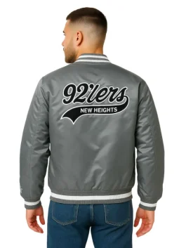 New Heights Starter Satin Jacket (Back)