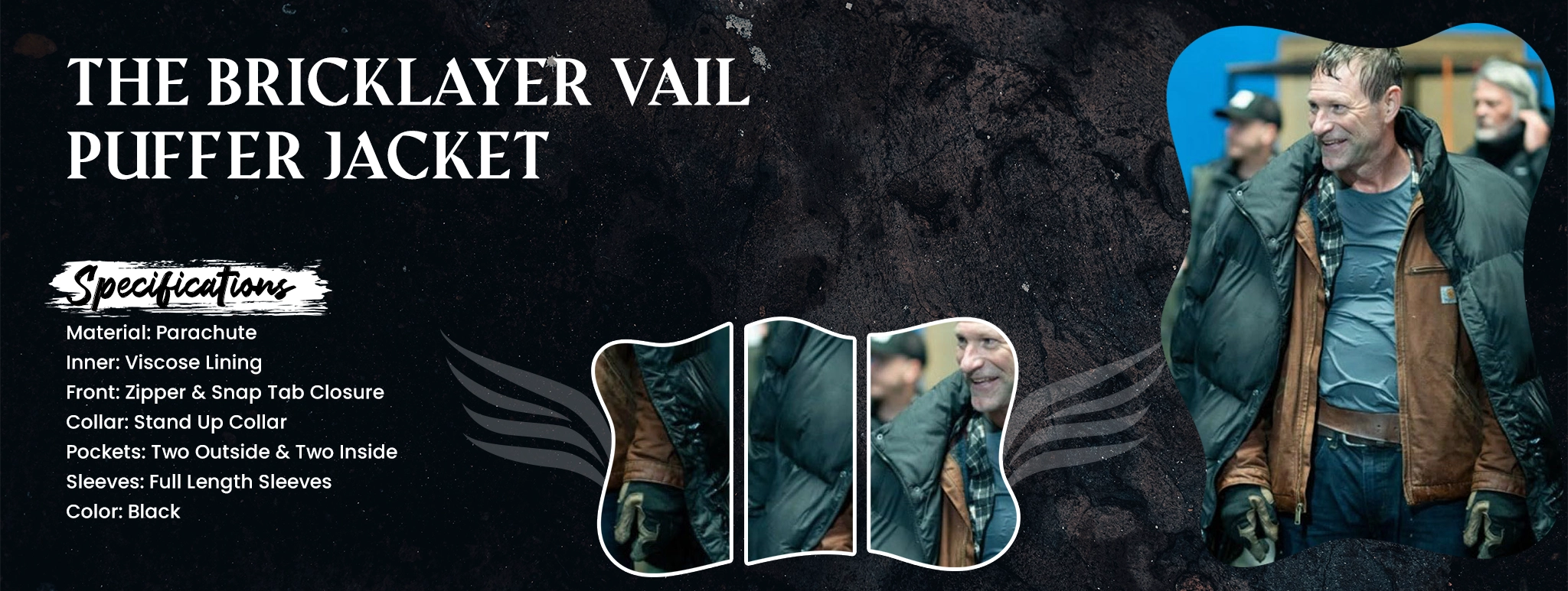 The Bricklayer Vail Puffer Jacket