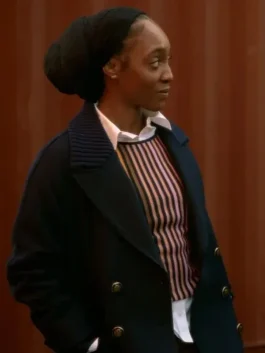 Will Trent Faith Mitchell Peacoat back