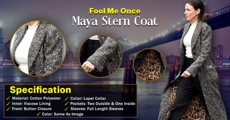Fool Me Once Maya Stern Coat
