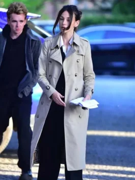 Fool Me Once Maya Stern Trench Coat