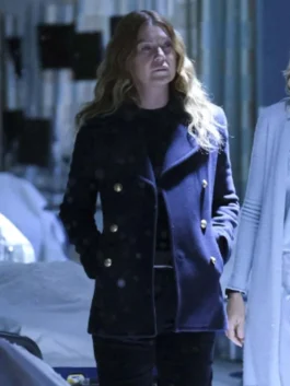 Grey’s Anatomy Ellen Pompeo Peacoat