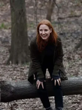 Memory Jessica Chastain Coat