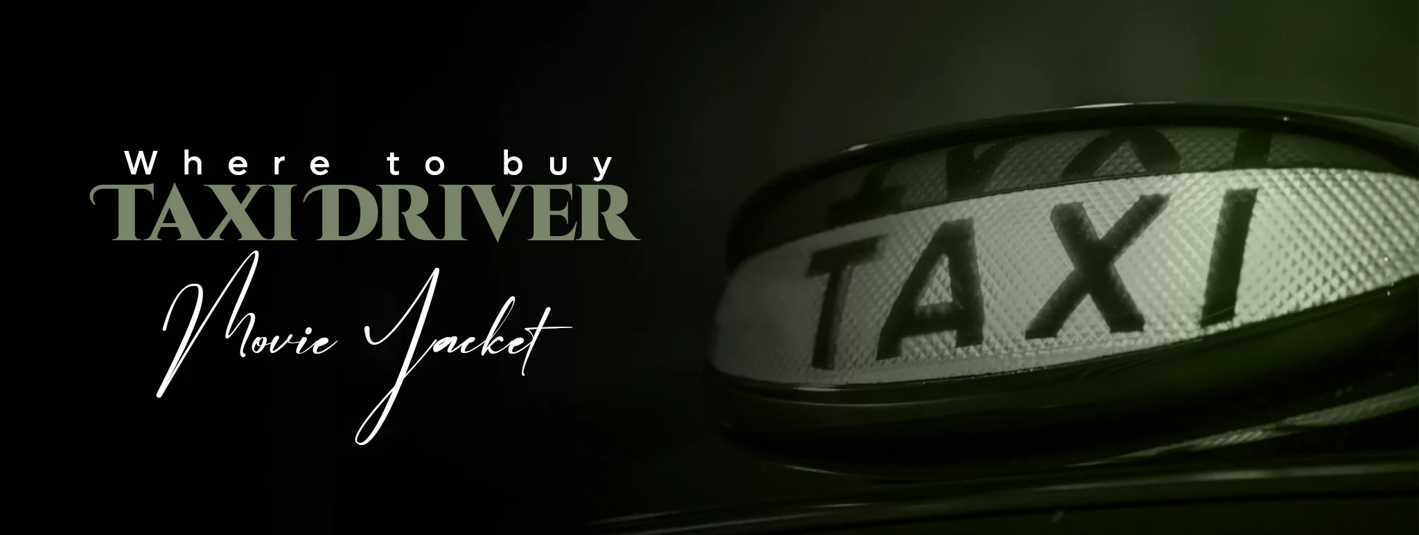Where To Buy Taxi Driver Movie Jacket