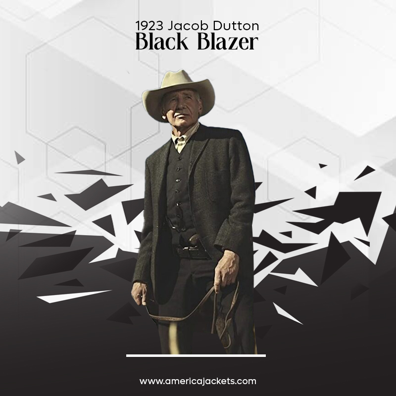 1923 Jacob Dutton Black Blazer