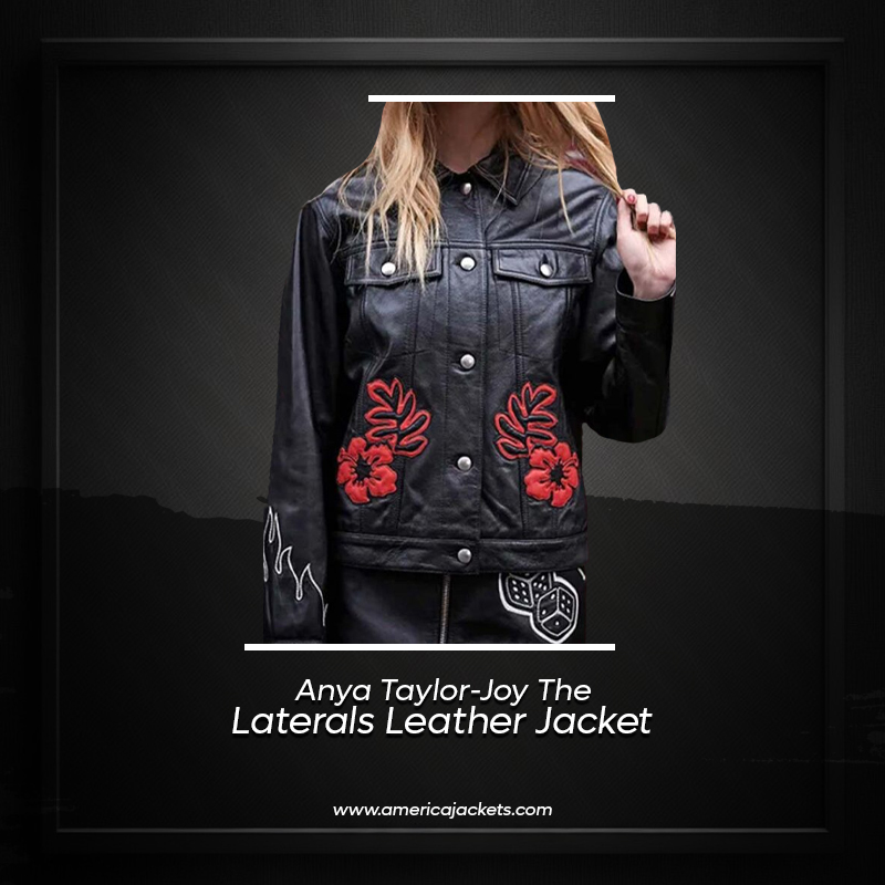 Anya Taylor-Joy The Laterals Leather Jacket