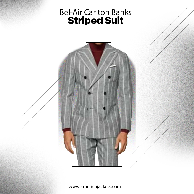 Bel-Air Carlton Banks Striped Suit