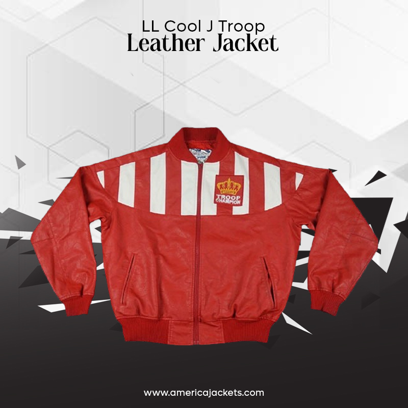 LL Cool J Troop Leather Jacket