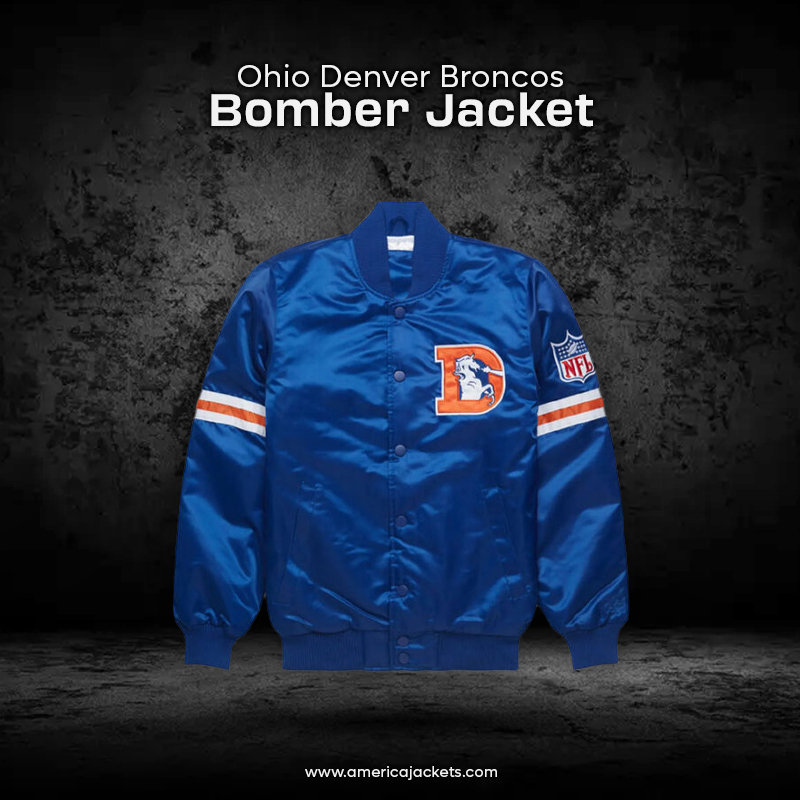 Ohio Denver Broncos Bomber Jacket