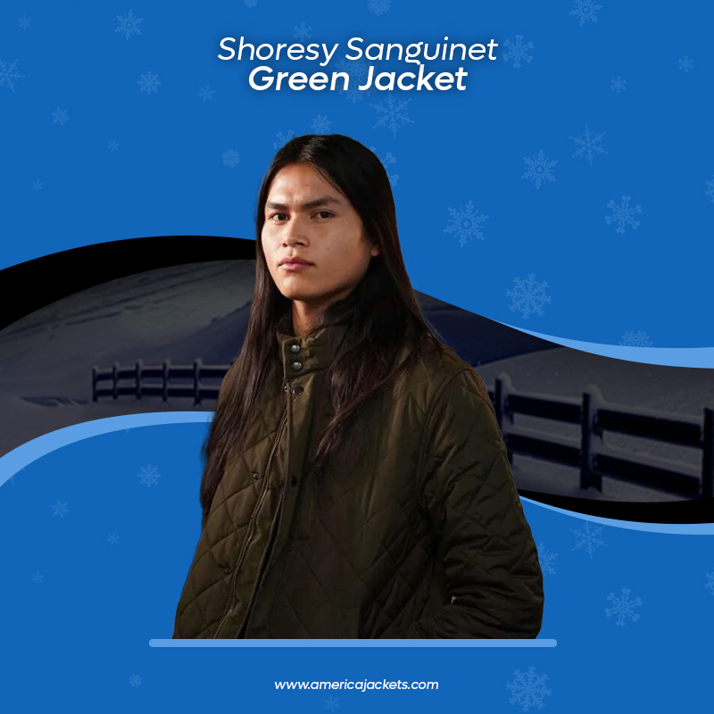 Shoresy Sanguinet Green Jacket