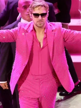 Oscar 2024 Ryan Gosling Pink Suit