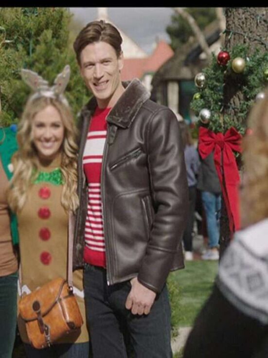 A Very Charming Christmas Town Sawyer Larsen Jacket