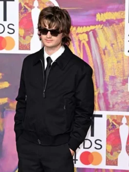 BRIT Awards Joe Keery Black Jacket
