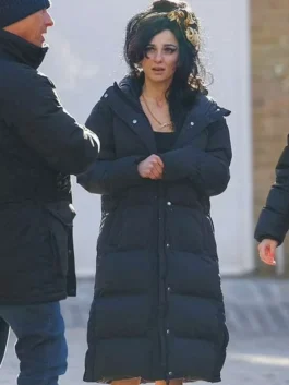 Back To Black Marisa Abela Puffer Coat