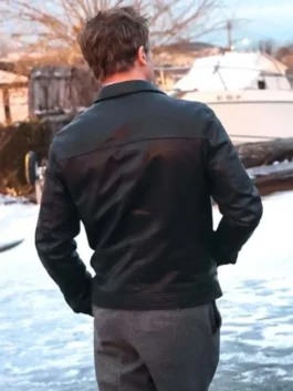 Brad Pitt Wolfs Leather Jacket