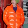 Wolves Brad Pitt Puffer Jacket