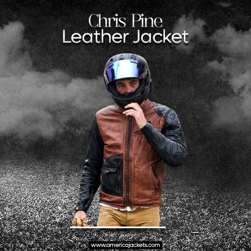 Chris Pine Leather Jacket