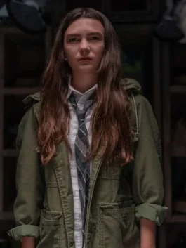 Little Wing Brooklynn Prince Green Jacket
