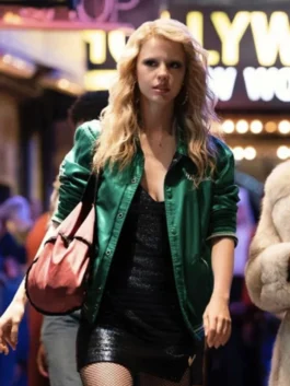 Mia Goth MaXXXine Green Jacket