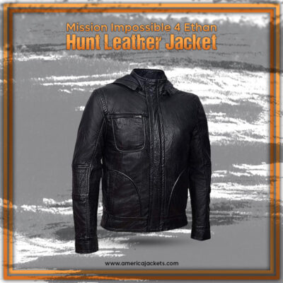Mission Impossible 4 Ethan Hunt Leather Jacket