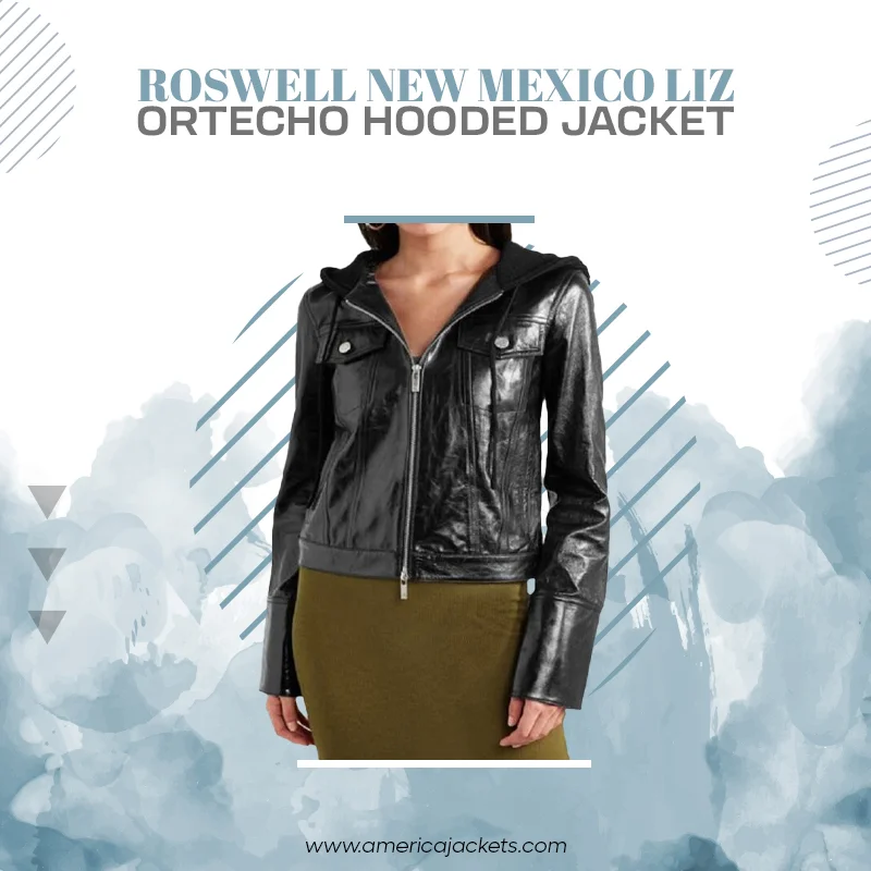 Roswell New Mexico Liz Ortecho Hooded Jacket