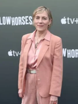 Slow Horses Saskia Reeves Pink Blazer