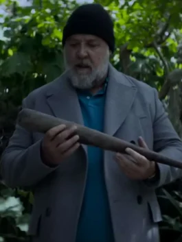 Sleeping Dogs Russell Crowe Wool Coat