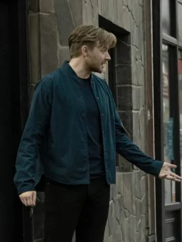 Slow Horses River Cartwright Blue Jacket front