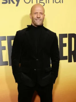 The Beekeeper Jason Statham Black Blazer