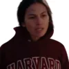 The Cleaning Lady Elodie Yung Maroon Hoodie