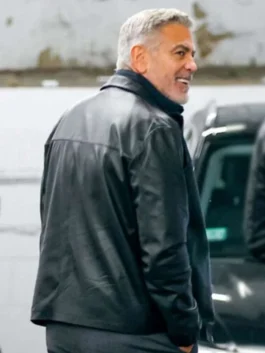 Wolves George Clooney Leather Jacket