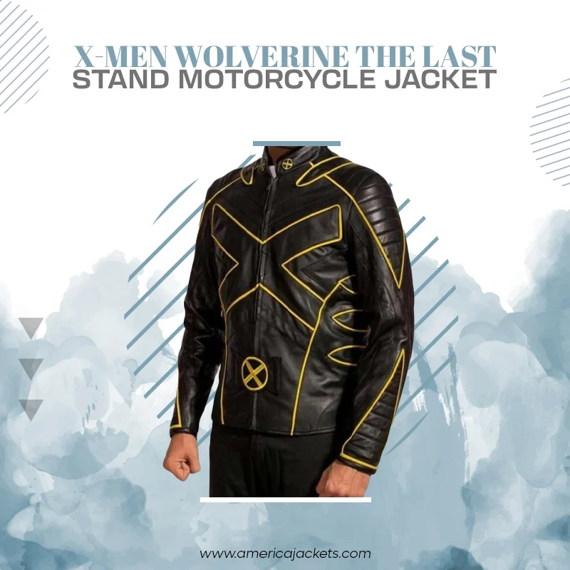 X-Men Wolverine The Last Stand Motorcycle Jacket