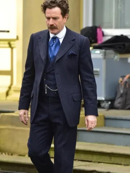 A Gentleman in Moscow 2024 Alexander Rostov Blue Suit