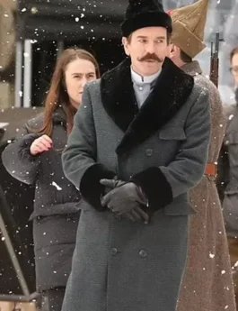 A Gentleman in Moscow Ewan McGregor Black Coat