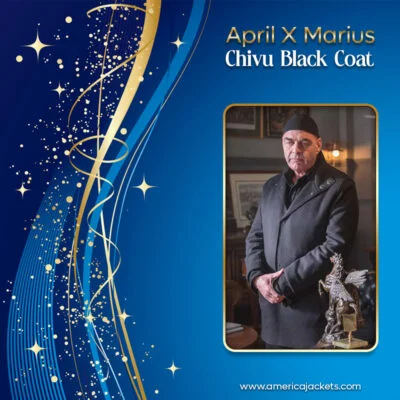 April X Marius Chivu Black Coat