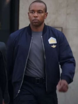 Atlas Justin Walker White Bomber Jacket