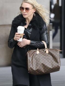 Billie Piper Scoop Long Black Vest