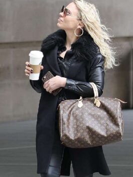 Billie Piper Scoop Long Black Vest