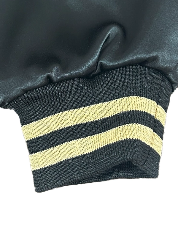 Black Patches LA Dodgers Gold Jacket - Image 5