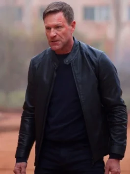Chief Of Station Aaron Eckhart Leather Jacket