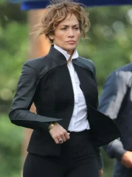 Atlas Jennifer Lopez Black Jacket